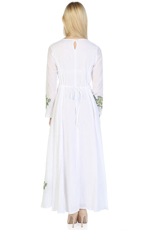 Cotton Gauze Dress - Long Sleeve (Sila)
