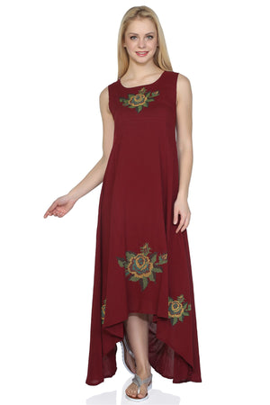 Cotton Gauze Dress - Sleeveless (Sila)