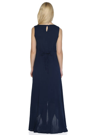 Cotton Gauze Dress - Sleeveless (Sila)