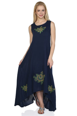 Cotton Gauze Dress - Sleeveless (Sila)
