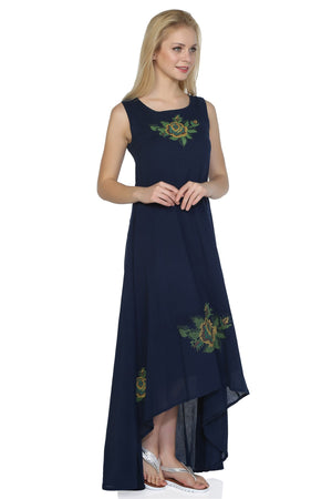 Cotton Gauze Dress - Sleeveless (Sila)